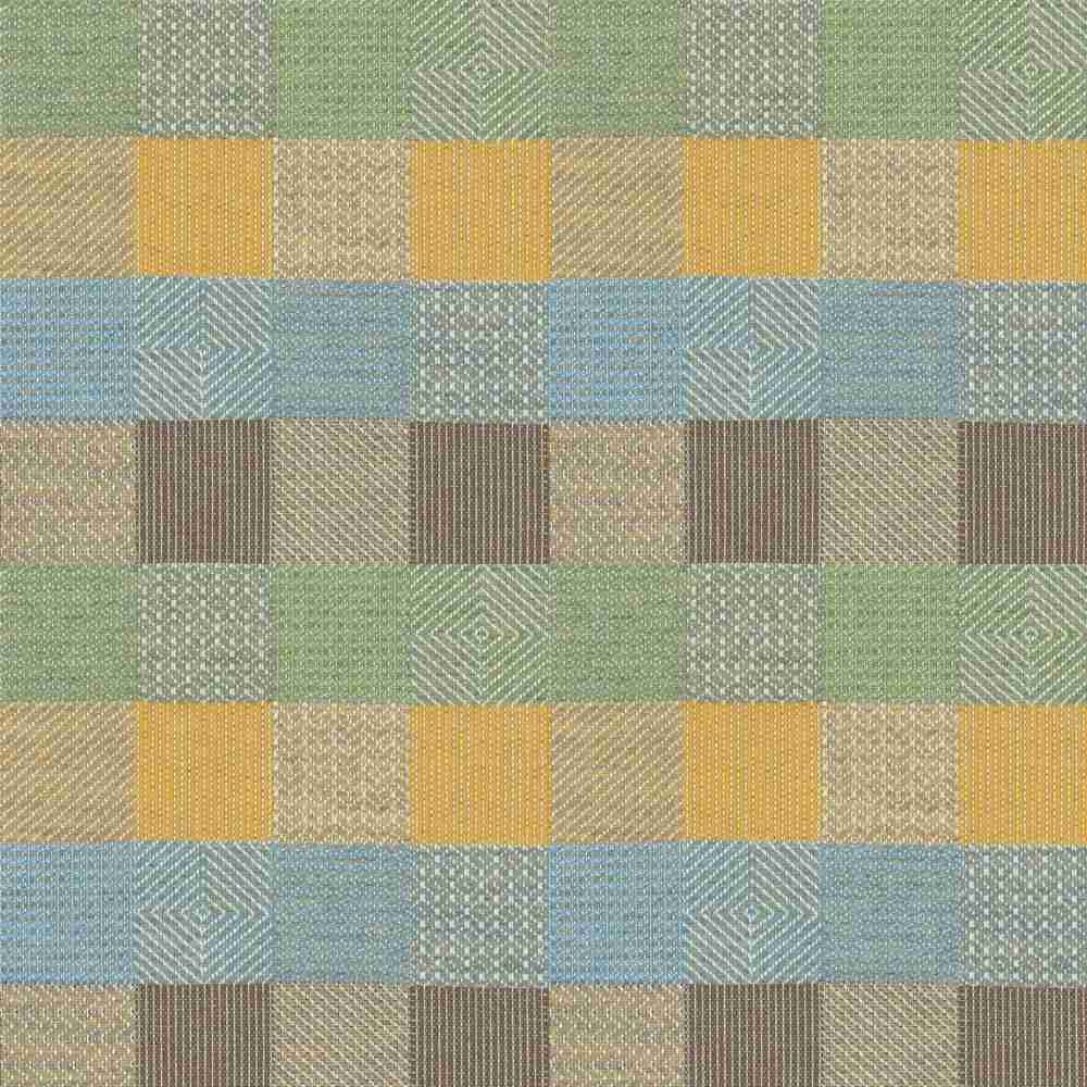 Sample of Sunbrella by Mayer Haarlem Spring 447-003 Wonderlust Collection Upholstery Fabric