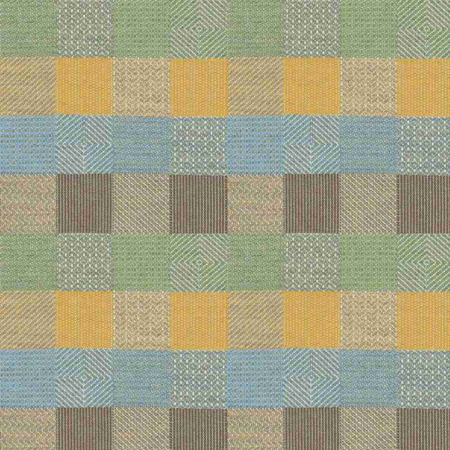 Sample of Sunbrella by Mayer Haarlem Spring 447-003 Wonderlust Collection Upholstery Fabric