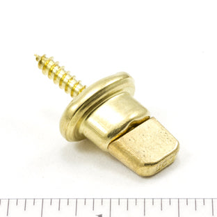 Common Sense Turn Button Screw Stud 91-XB-783247-1E Bright Brass 5/8 inch 100 pack