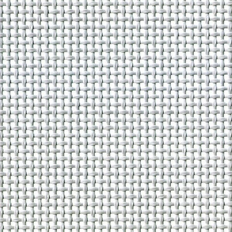 Sample of Serge Ferrari Batyline Iso Platinum Grey 7407-5374 Sling Fabric