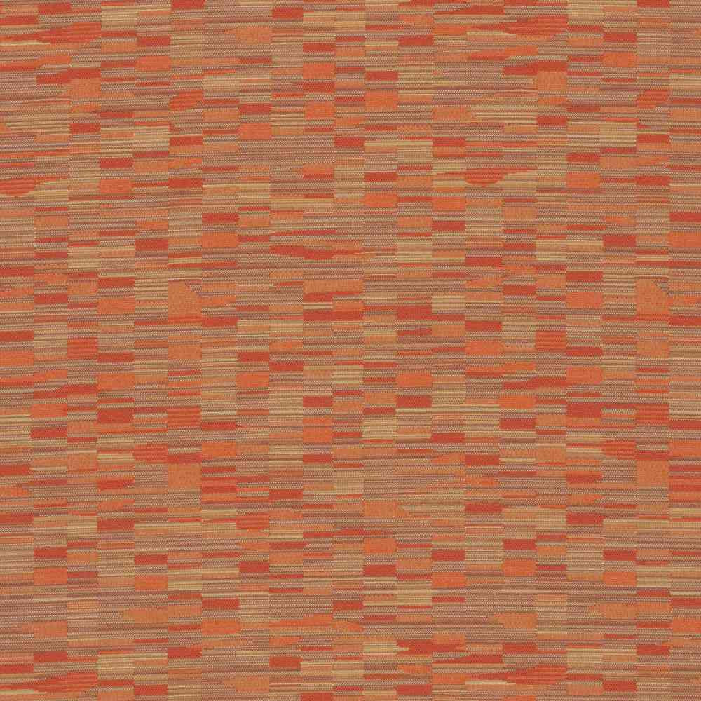 Sample of Sunbrella by Mayer Collage Tiger Lily 417-009 Imagine Collection Upholstery Fabric
