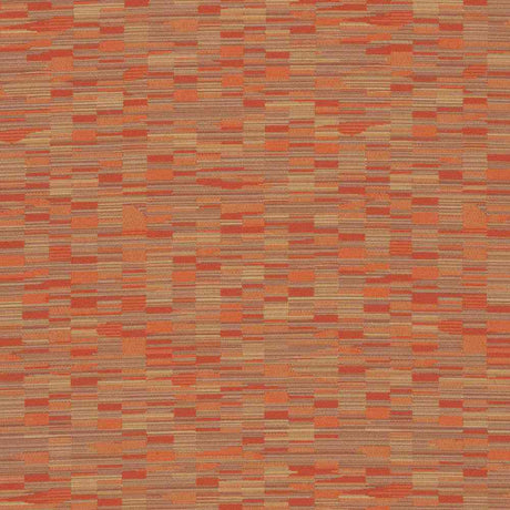 Sample of Sunbrella by Mayer Collage Tiger Lily 417-009 Imagine Collection Upholstery Fabric