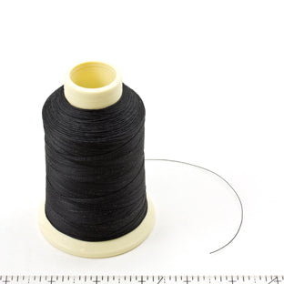 Coats Ultra Dee Polyester Thread Bonded Size DB92 #16 Black 4-oz