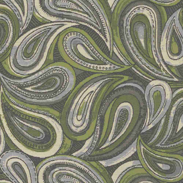 Sample of Sunbrella by Mayer Boteh Jade 414-003 Imagine Collection Upholstery Fabric