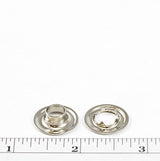 DOT Grommet with Tooth Washer #1 (20007T151831TXG) Nickel-Plated Brass 9/32 inch 1-gross