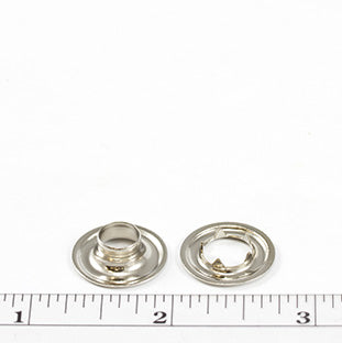 DOT Grommet with Tooth Washer #1 (20007T151831TXG) Nickel-Plated Brass 9/32 inch 1-gross