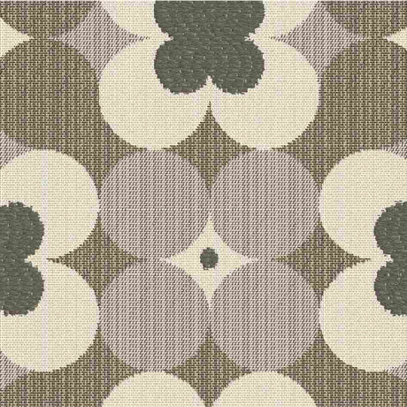 Sample of Outdura Poppy Steel 7504 Ovation 3 Collection - Natural Light Upholstery Fabric