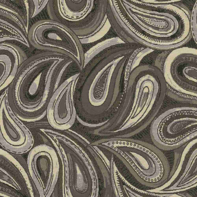 Sample of Sunbrella by Mayer Boteh Noir 414-006 Imagine Collection Upholstery Fabric