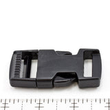 Fastex Side Release Buckle 1 Inch Acetal Black