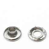 DOT Self-Piercing Rolled Rim Grommet with Spur Washer #0 (20MNS7705000TXG) Stainless Steel 1/4 inch 1-gross