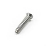Flat Head Square Trim Wood Screw 6 x 3/4" x 4 Stainless Steel 302 100 Pack - Outdoor Textiles