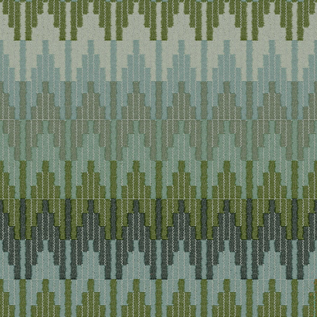 Sample of Sunbrella Valley Herbal 146597-0005 Upholstery Fabric