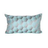 Sunbrella Hexagon Agua HEX J205 140 European Collection Upholstery Fabric