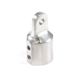 Humpback Eye End for 7/8 Inch OD Tubing with Set Screws Stainless Steel 316 #88396 Boat Top Fitting