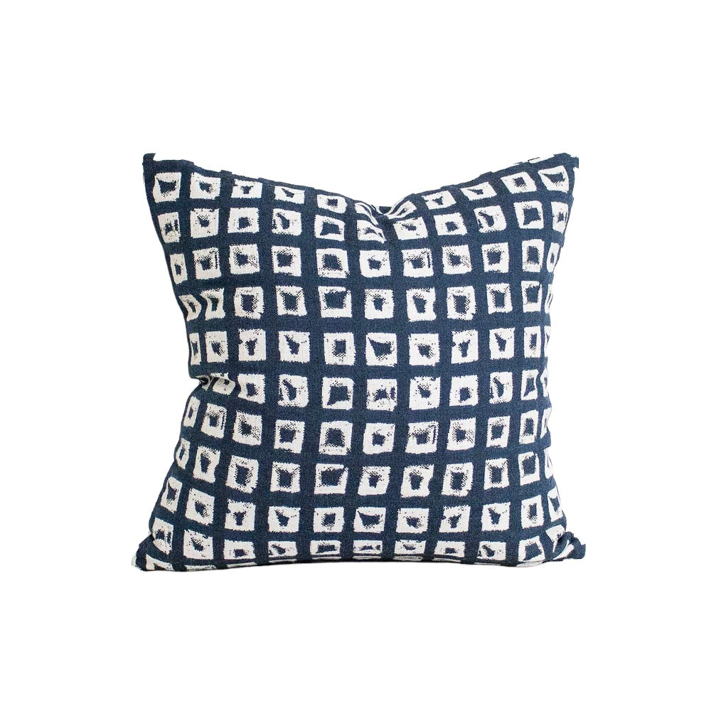 Sunbrella Kindle Indigo 145666-0004 Fusion Collection - Reversible Upholstery Fabric (Dark Side)