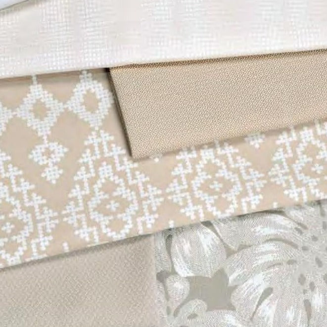 Outdura Palm Taupe 10701 Ovation 4 Collection - Warm Winter Upholstery Fabric