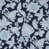 Sunbrella Floral Song Navy 146023-0003 Upholstery Fabric
