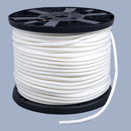 Neobraid Polyester Cord #10 - 5/16 inch x 500 feet White