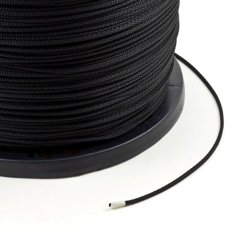 Neobraid Polyester Cord #4-1/2 - 9/64 inch x 3000 feet Black