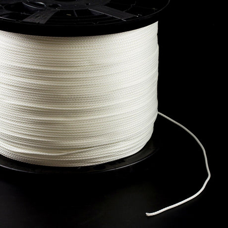 Neoline Polyester Cord #4 - 1/8 inch x 3000 feet White