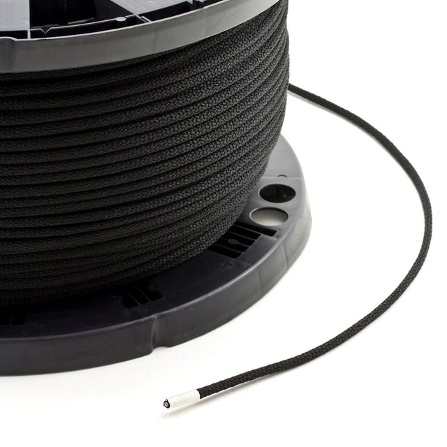 Neoline Polyester Cord #6 - 3/16 inch x 1000 feet Black