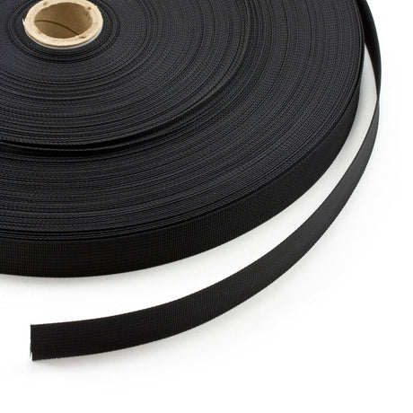 Nylon Webbing 1 Inch Black N0015CD (100 yards) - Outdoor Textiles