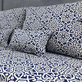 Outdura Avalon Sapphire 2481 Modern Textures Collection Upholstery Fabric