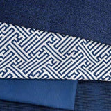Outdura Labyrinth Navy 12001 Ovation 4 Collection - Starry Night Upholstery Fabric