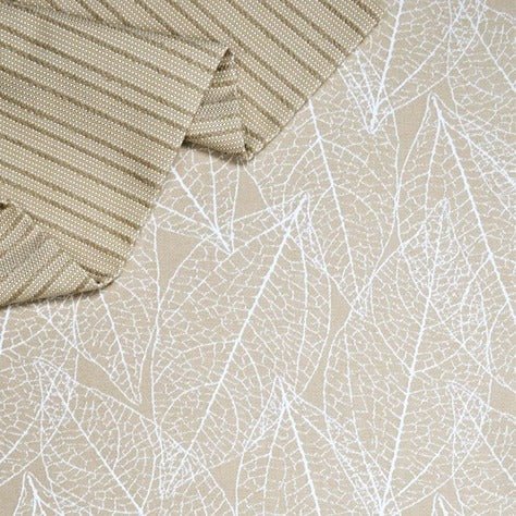 Outdura Laurel Ecru 11700 Ovation 4 Collection - Warm Winter Upholstery Fabric