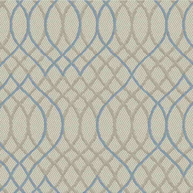 Outdura Melody Sapphire 8710 Ovation 3 Collection - Lofty Blue Upholstery Fabric