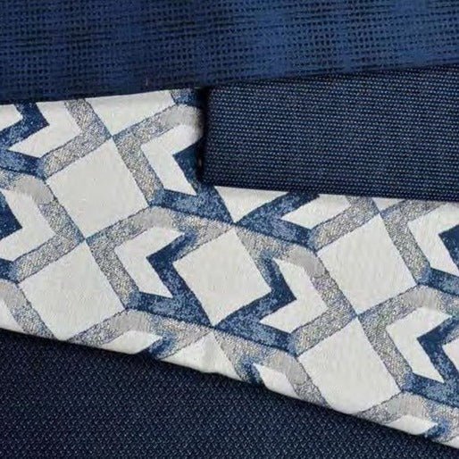 Outdura Moonbeam Cobalt 11311 Ovation 4 Collection - Starry Night Upholstery Fabric