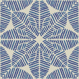 Outdura Palmetto Azure 1832 Modern Textures Collection - Reversible Upholstery Fabric