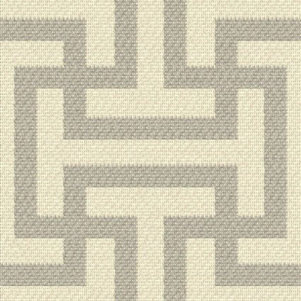 Outdura Wyndham Silver 2731 Modern Textures Collection - Reversible Upholstery Fabric
