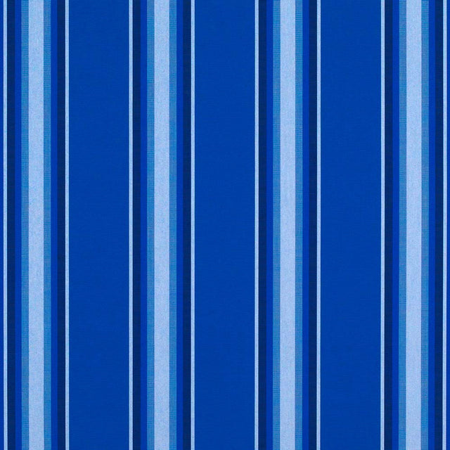 Sunbrella Pacific Blue Fancy 4755-0000 46-Inch Stripes Awning / Shade Fabric