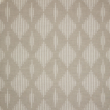 Sample of Sunbrella Spinner Diamond Pebble 145987-0003 Upholstery Fabric