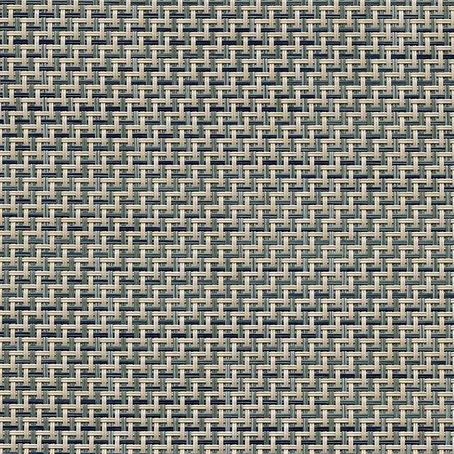 Phifertex Cane Wicker Kipton Dark Teal DES 25x25 54 - inch Sling Upholstery Fabric - Outdoor Textiles