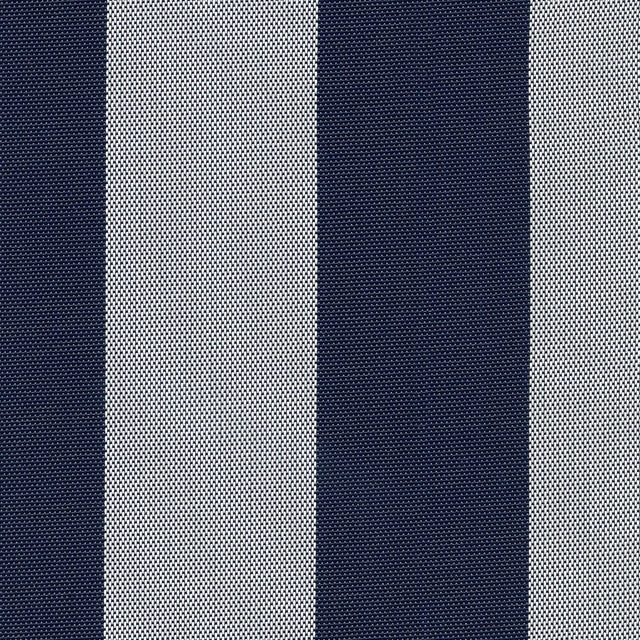 Phifertex Cushion Collection Indigo Stripe LPP 36x22 54 - inch Sling Upholstery Fabric - Outdoor Textiles