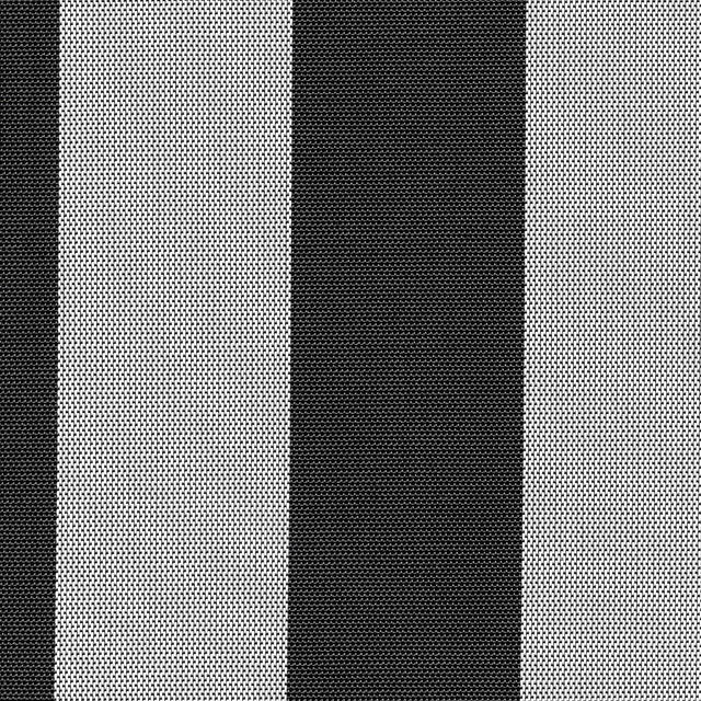 Phifertex Cushion Collection Onyx Stripe ZJX 36x22 54 - inch Sling Upholstery Fabric - Outdoor Textiles