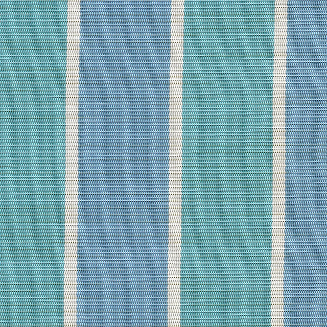 Phifertex Stripes Fiji Stripe Aqua LPT 42x14 54 - inch Sling Upholstery Fabric - Outdoor Textiles