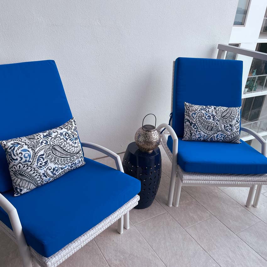 Sunbrella Canvas Pacific Blue 5401-0000 Elements Collection Upholstery Fabric