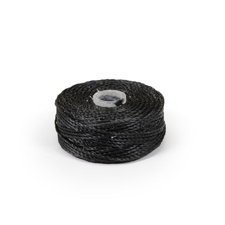 PremoBond Bobbins Bonded Polyester Anti-Wick Thread BPT Size 207U (Tex 210U) Black 72-pack