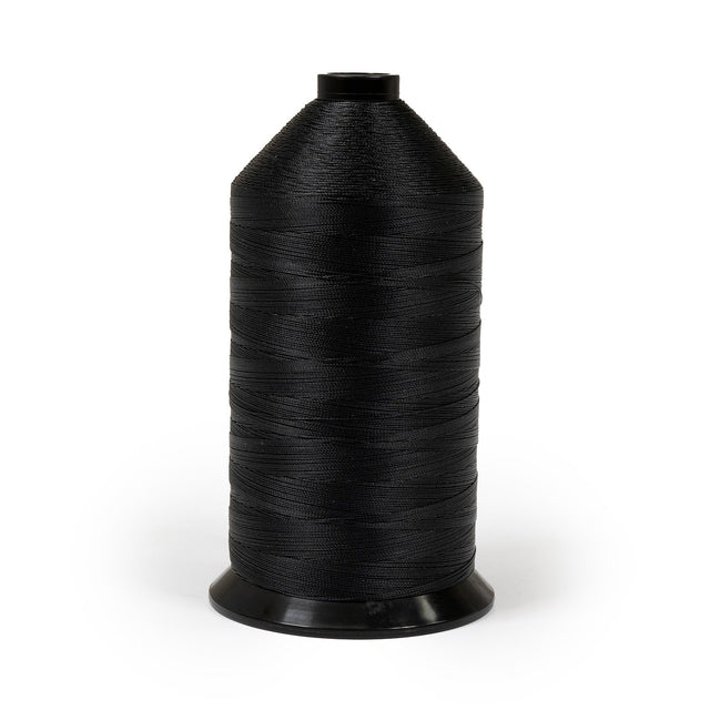 PremoBond Bonded Polyester Thread Anti-Wick BPT Size 207 (Tex 210) Black 32-oz