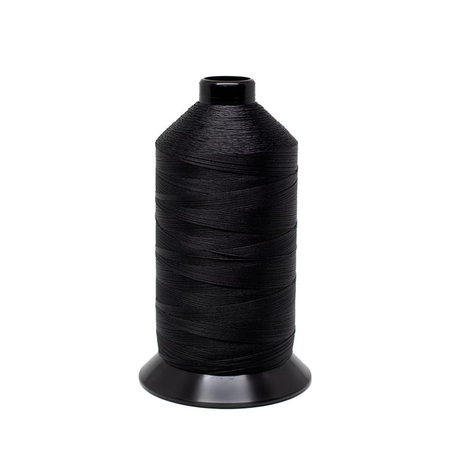 PremoBond Bonded Polyester Thread Anti-Wick Right Twist BPT Size 207 (Tex 210) Black 32-oz