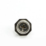 Pull-the-DOT Stud 92-X8-183074-1A Nickel-Plated Brass / Stainless Steel Screw 3/8 inch 100 pack