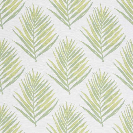 Sample of Bella Dura Royal Palm Lime Home Collection Upholstery Fabric