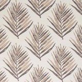 Sample of Bella Dura Royal Palm Umber Home Collection Upholstery Fabric