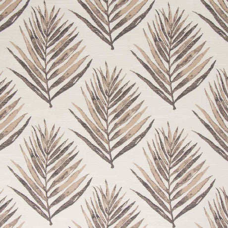 Sample of Bella Dura Royal Palm Umber Home Collection Upholstery Fabric