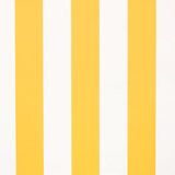 Dickson Paris Lemon Yellow / Natural 8553 North American Collection Awning / Shade Fabric