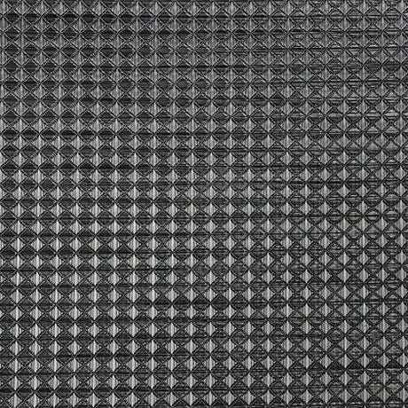 Sample of Phifertex Barque Graphite YHJ 54-inch Wicker Weave Collection Sling Fabric