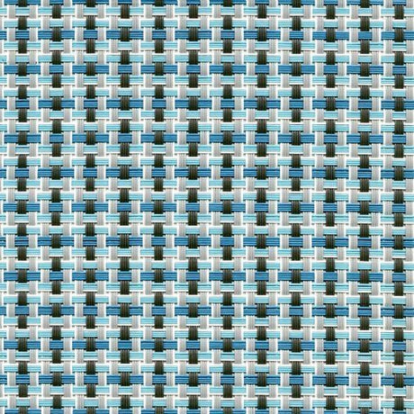 Sample of Phifertex Blazer Surf LKS 54-Inch Wicker Weave Collection Sling Fabric